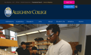 Sites.allegheny.edu thumbnail