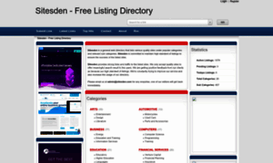 Sitesden.com thumbnail