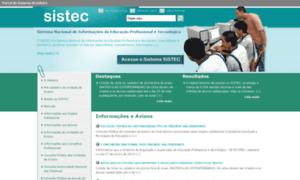 Sitesistec.mec.gov.br thumbnail