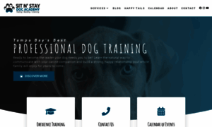 Sitnstaydogacademy.com thumbnail