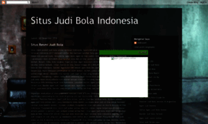 Situsjudibolaindonesia.blogspot.com thumbnail