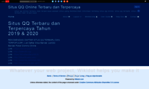 Situsqqterbaru1.wikidot.com thumbnail