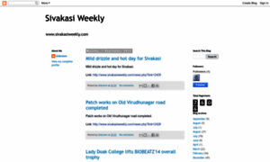 Sivakasiweekly.blogspot.in thumbnail