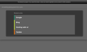 Sivasbeyazesyaservisi.com thumbnail