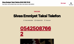 Sivasmerkeztaksi.com thumbnail