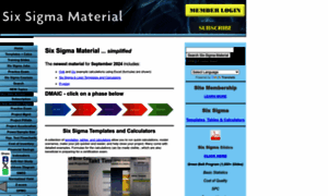 Six-sigma-material.com thumbnail