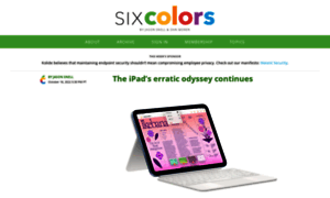 Sixcolors.org thumbnail