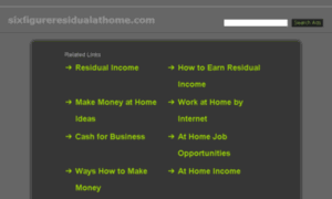 Sixfigureresidualathome.com thumbnail