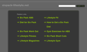 Sixpack-lifestyle.net thumbnail