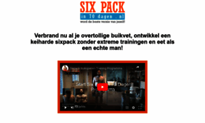 Sixpackin70dagen.nl thumbnail