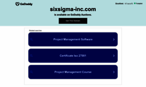 Sixsigma-inc.com thumbnail