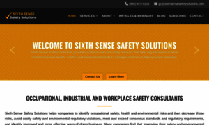 Sixthsensesafetysolutions.com thumbnail