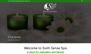 Sixthsensespa.com thumbnail