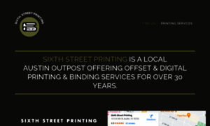 Sixthstreetprinting.com thumbnail