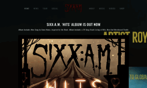Sixxammusic.com thumbnail