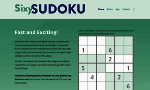 Sixysudoku.com thumbnail