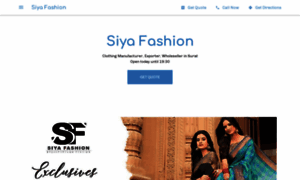 Siya-fashion-clothing-manufacture.business.site thumbnail
