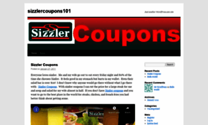 Sizzlercoupons101.wordpress.com thumbnail