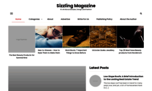 Sizzlingmagazine.com thumbnail