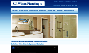 Sjwilsonplumbing.com.au thumbnail