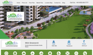 Skagreenarchnoida.com thumbnail