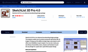 Sketchlist-3d-pro.software.informer.com thumbnail