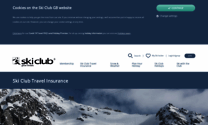 Skiclubinsurance.co.uk thumbnail