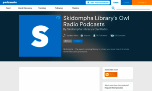 Skidomphaowlradio.podomatic.com thumbnail