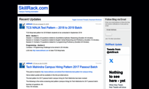 Skillrack.wordpress.com thumbnail