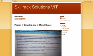 Skillracksolutions.blogspot.com thumbnail