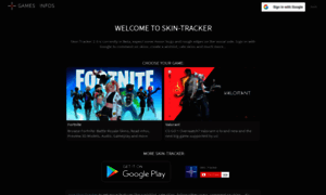 Skin-tracker.com thumbnail