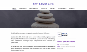 Skinandbodycare.co.nz thumbnail