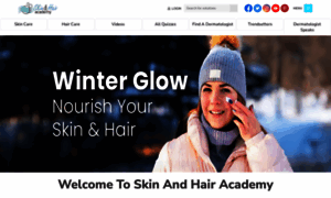 Skinandhairacademy.in thumbnail