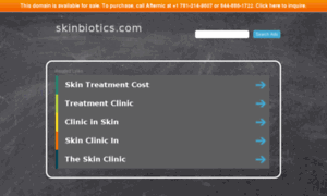 Skinbiotics.com thumbnail