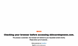 Skincaretopnews.com thumbnail