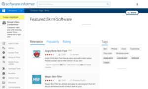 Skins.software.informer.com thumbnail