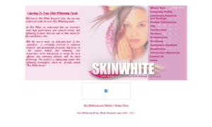 Skinwhite.com thumbnail
