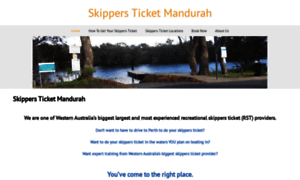 Skippersticketmandurah.com.au thumbnail