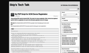 Skipstechtalk.net thumbnail