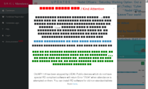 Skltjsnlg.attendance.gov.in thumbnail