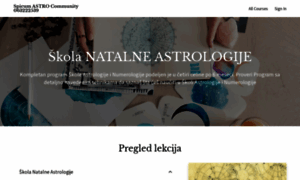 Skola-astrologije.thinkific.com thumbnail