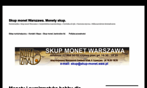 Skup-monet.waw.pl thumbnail