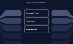 Sky-chronometer.com thumbnail