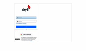 Sky5pro.simprosuite.com thumbnail