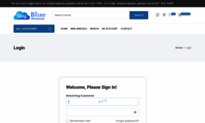 Skybluewholesale.com thumbnail