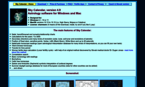 Skycalendar.net thumbnail