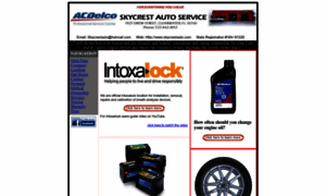 Skycrestauto.com thumbnail