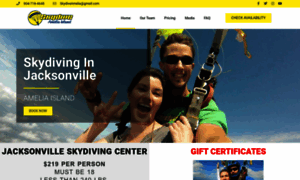 Skydiveameliaisland.com thumbnail