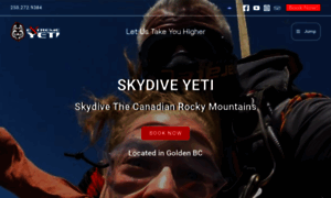 Skydiveextremeyeti.com thumbnail