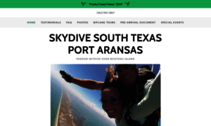 Skydivesouthtexas.com thumbnail